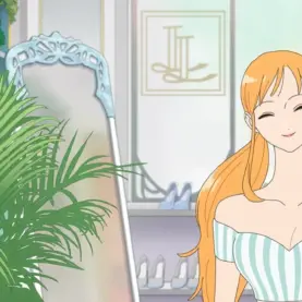 Nami em cena de One Piece Heroines