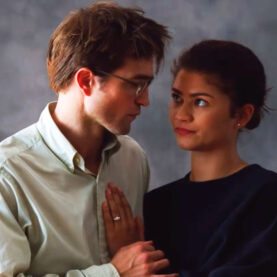 Robert Pattinson e Zendaya em O Drama