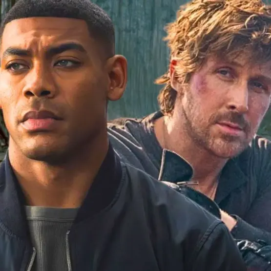 Aaron Pierre e Ryan Gosling, de Star Wars Starfighter