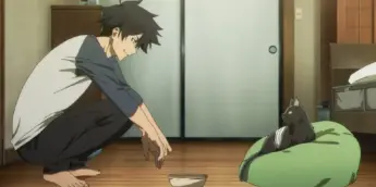 Jiro Azuma e Rago em cena do Episódio 1 de Black Torch