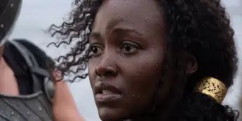 Lupita Nyong'o em um de seus papéis em A Odisseia