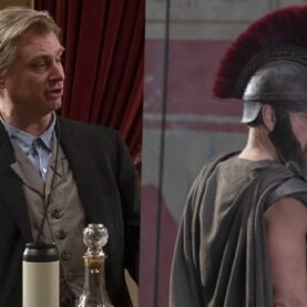 Christopher Nolan e Matt Damon, diretor e astro de A Odisseia