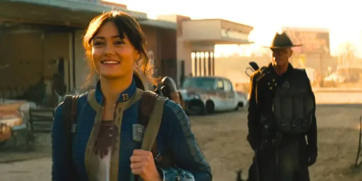 Lucy e Necrótico, da 3ª temporada de Fallout