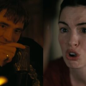 Robert Pattinson e Anne Hathaway em A Odisseia, de Christopher Nolan