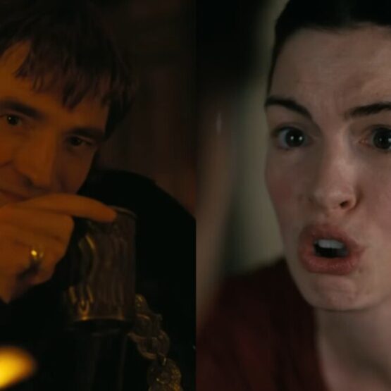 Robert Pattinson e Anne Hathaway em A Odisseia, de Christopher Nolan