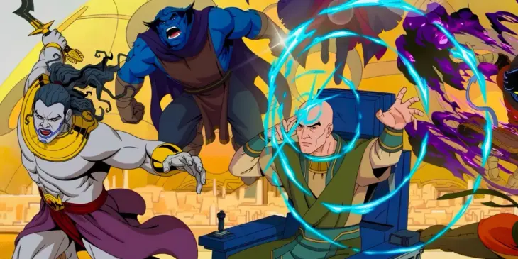 Núcleo de mutantes no Egito em X-Men '97