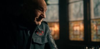 Patrick Stewart como o Professor Xavier em Vingadores: Doutor Destino