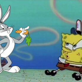 Pernalonga, da Warner, e Bob Esponja, da Paramount