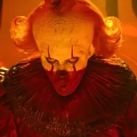 Pennywise na série IT Bem-Vindos a Derry