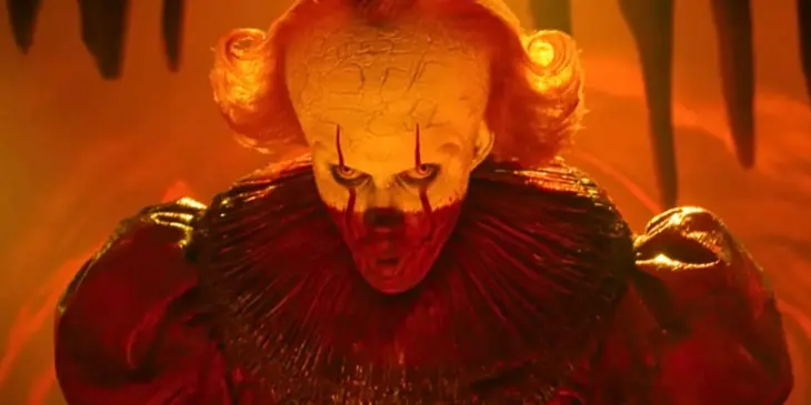 Pennywise na série IT Bem-Vindos a Derry