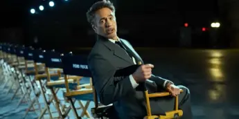 Robert Downey Jr em anúncio de Vingadores Doutor Destino