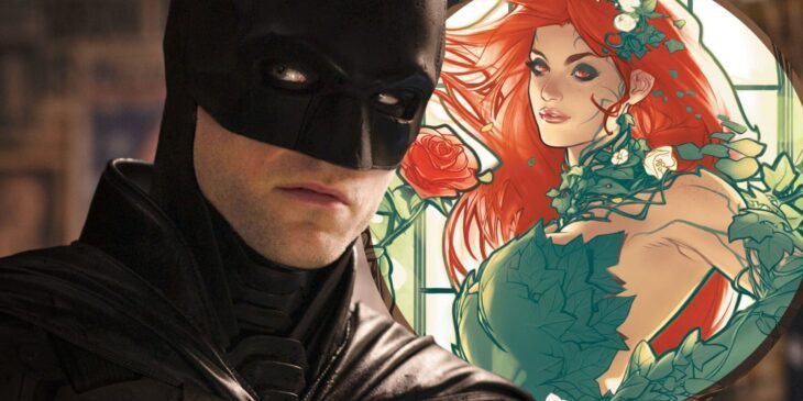 Robert Pattinson como Batman e a Hera Venenosa