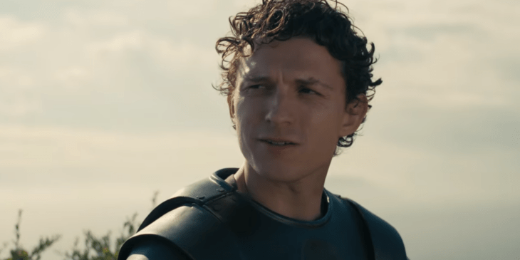 Tom Holland como Telêmaco em A Odisseia