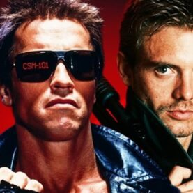 Michael Biehn e Arnold Schwarzenegger