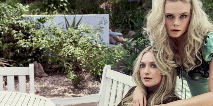 Dakota Fanning e Elle Fanning