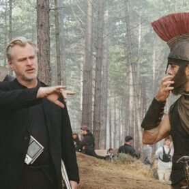 Christopher Nolan e Matt Damon nos bastidores de A Odisseia