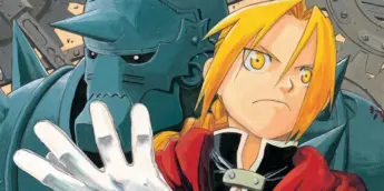 Al e Edward em capa do Volume 1 de Fullmetal Alchemist