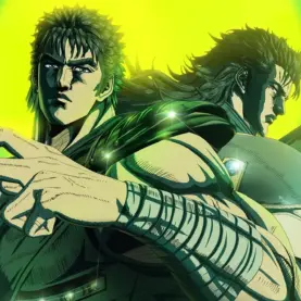 Kenshiro e Rei em pôster do segundo cour de Hokuto no Ken