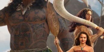 Ausência de mamilos em Maui, vivido por Dwayne Johnson, no live-action de Moana