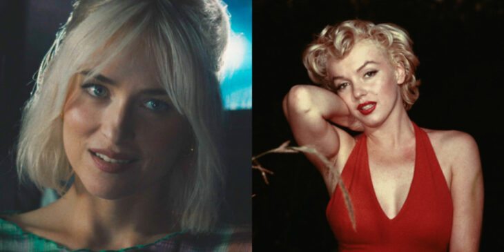 Dakota Johnson e Marilyn Monroe