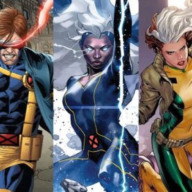 Ciclope, Tempestade e Vampira, dos X-Men