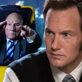 Patrick Wilson e o Professor X de X-Men