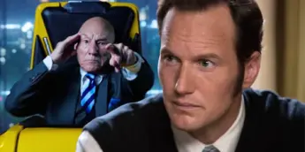 Patrick Wilson e o Professor X de X-Men