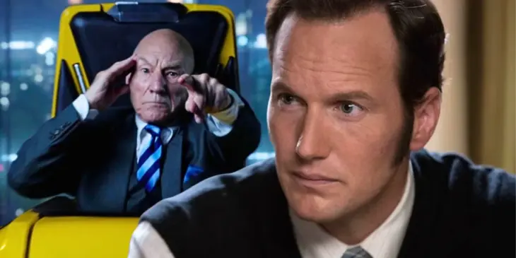Patrick Wilson e o Professor X de X-Men