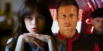 Jenna Ortega e Glen Powell, de The Great Beyond