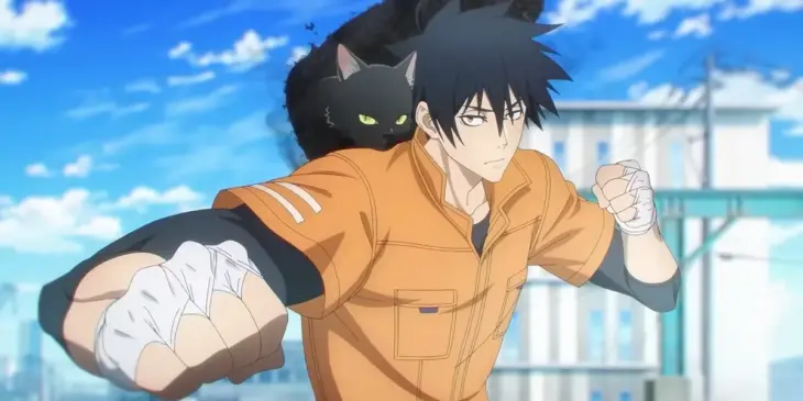 Jiro e Rago na abertura de Black Torch
