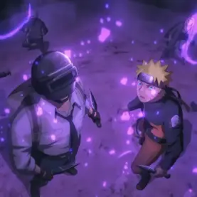 Naruto x PUBG MOBILE curta animado