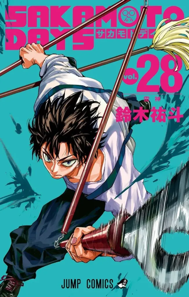 Capa do Volume 28 de Sakamoto Days