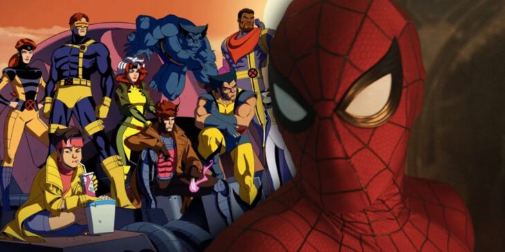 Animação dos X-Men e Tom Holland como Homem-Aranha