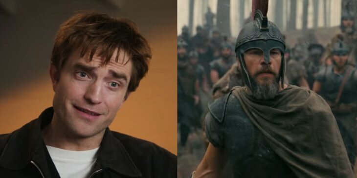 Robert Pattinson e Matt Damon, de A Odisseia