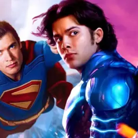 Besouro Azul e Superman de Homem do Amanhã