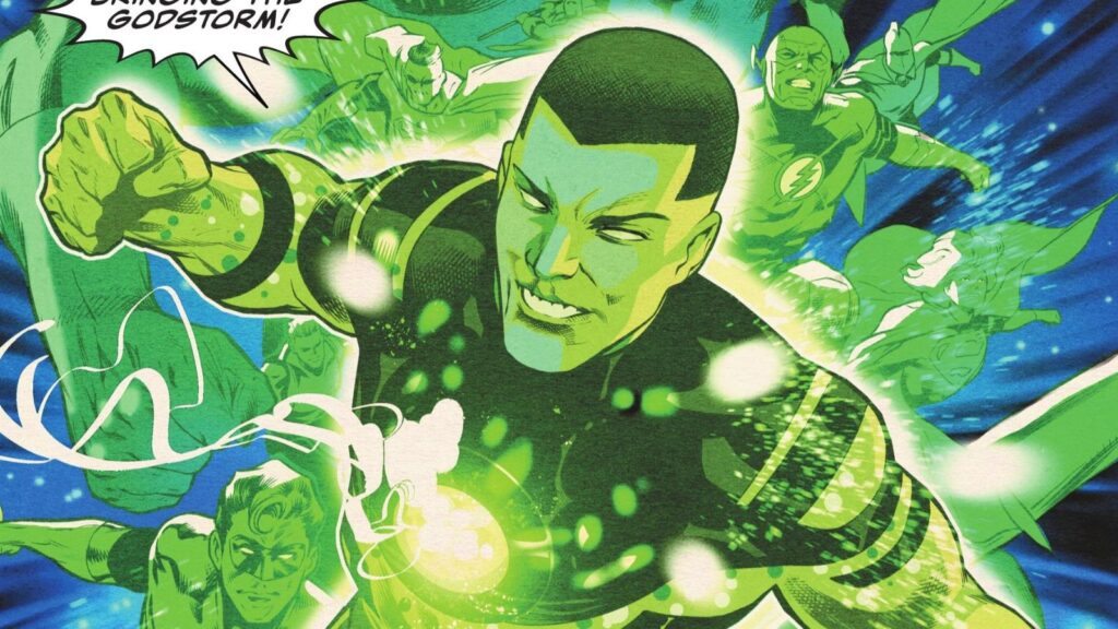 John Stewart dominando o Espectro