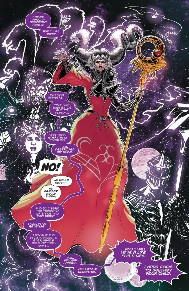 Rita Repulsa em nova fase de Mighty Morphin Power Rangers