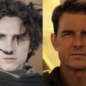 Timothée Chalamet na franquia Duna e Tom Cruise em Top Gun: Maverick