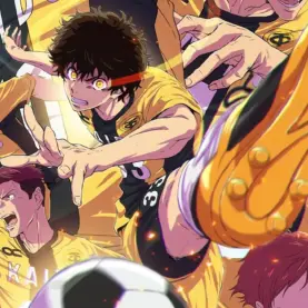 Pôster oficial da 2ª temporada de Aoashi