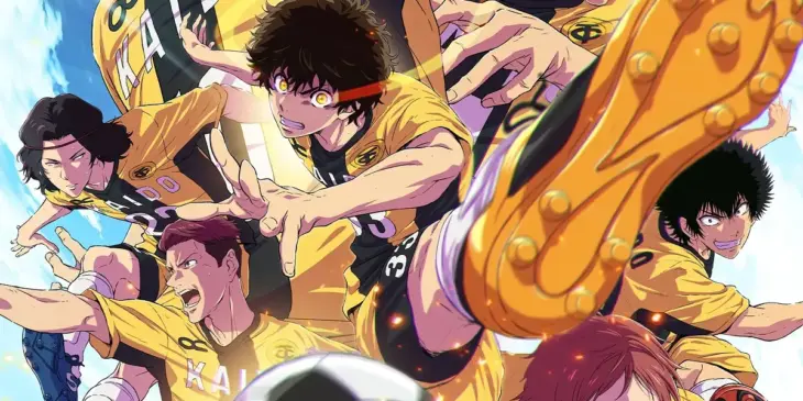 Pôster oficial da 2ª temporada de Aoashi