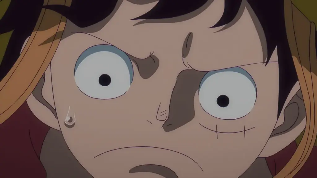 Luffy em cena do Episódio 1.170 de One Piece