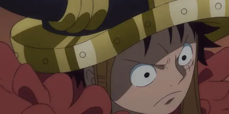Monkey D. Luffy em cena do Episódio 1.170 de One Piece