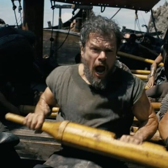 Matt Damon em A Odisseia, de Christopher Nolan