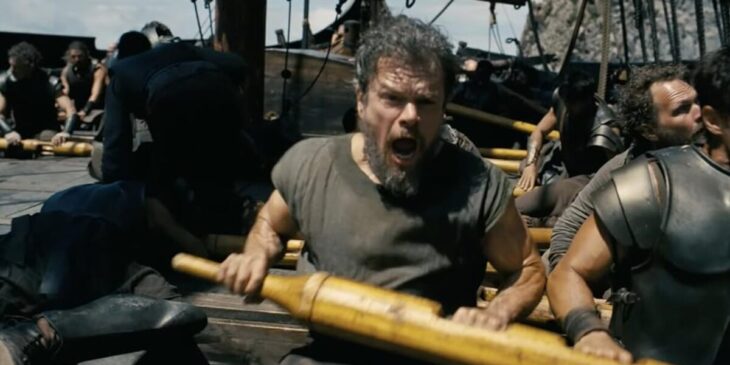Matt Damon em A Odisseia, de Christopher Nolan