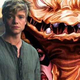 Tom Rhys Harries, que interpreta o Cara-de-Barro