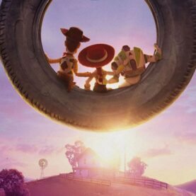 Woody, Jessie e Buzz em Toy Story 5