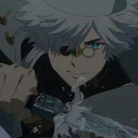 Qifrey em cena do Episódio 7 de Witch Hat Atelier