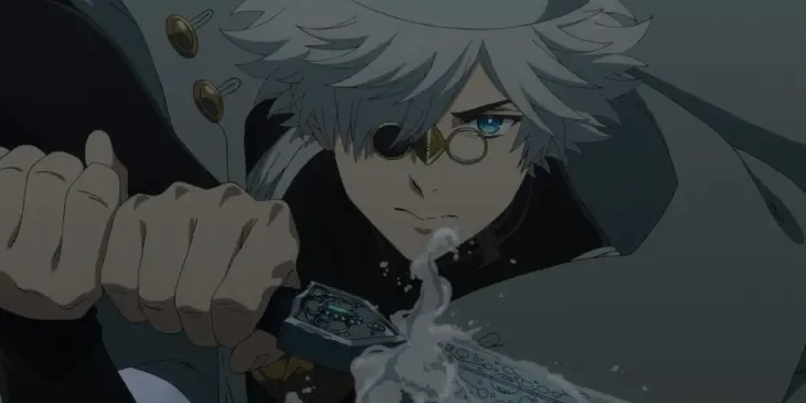 Qifrey em cena do Episódio 7 de Witch Hat Atelier