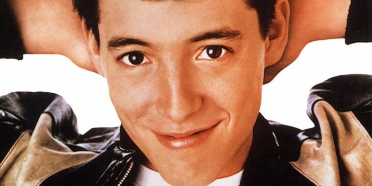 Matthew Broderick como Ferris Bueller em Curtindo a Vida Adoidado