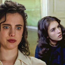 Margaret Qualley, que estrela o remake de Possessão